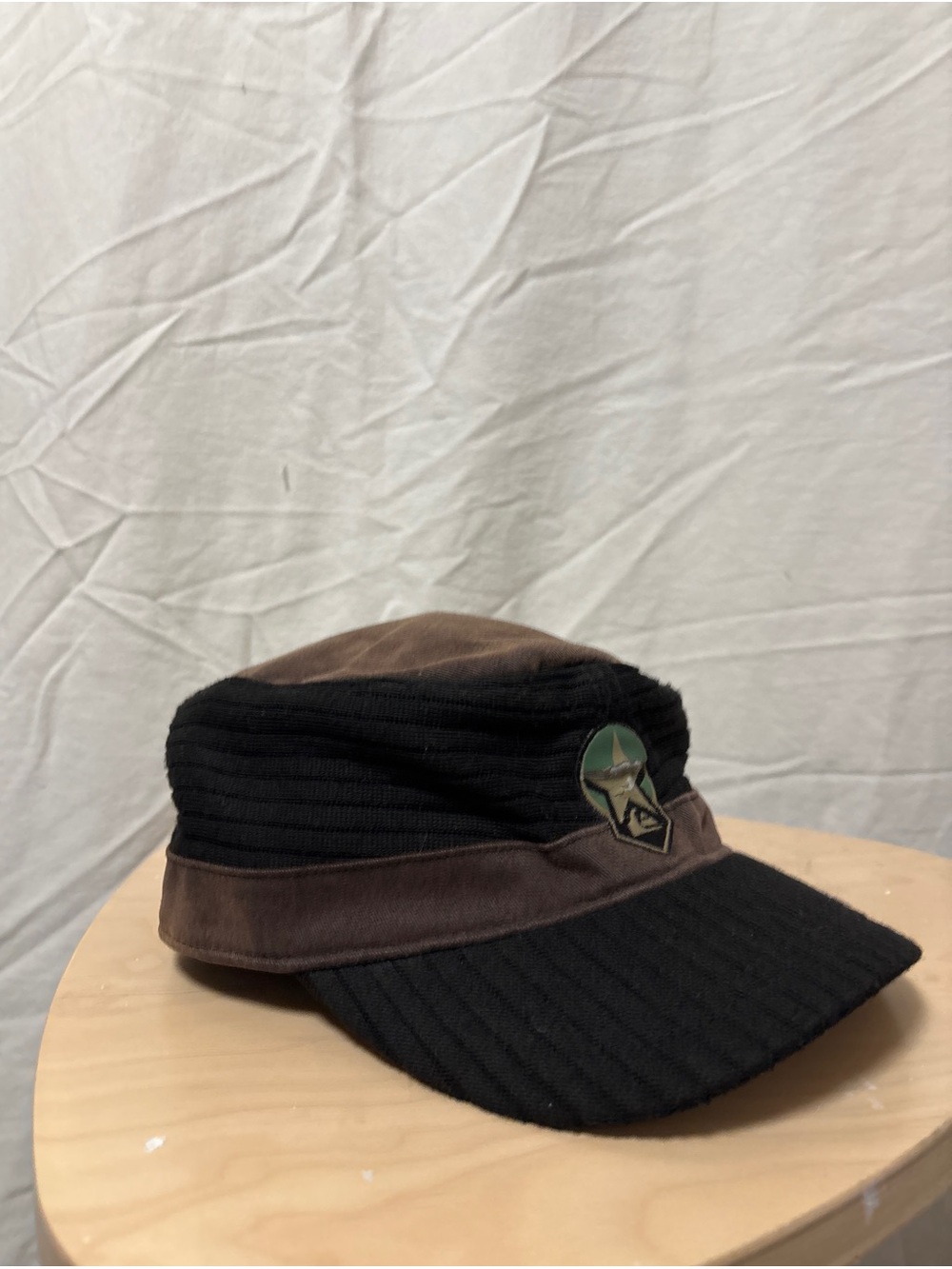 Vintage Quicksilver army cap fitted flat brim-Men’s s/m